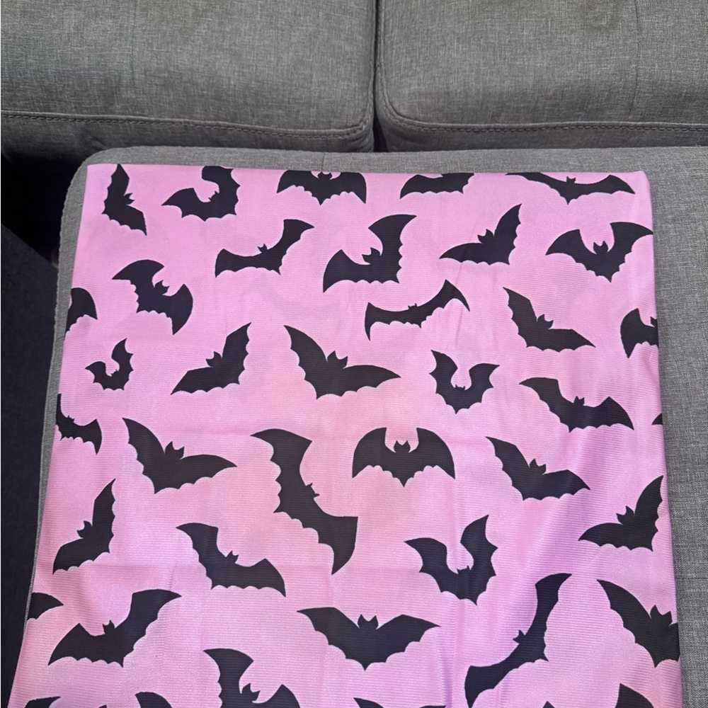 2+1 free Dolls Kill Pink and Black Bat Pillows cover